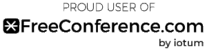 Proud User of FreeConference.com by iotum