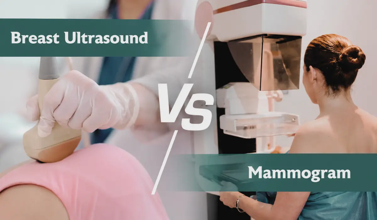 Breast Ultrasound vs Mammogram