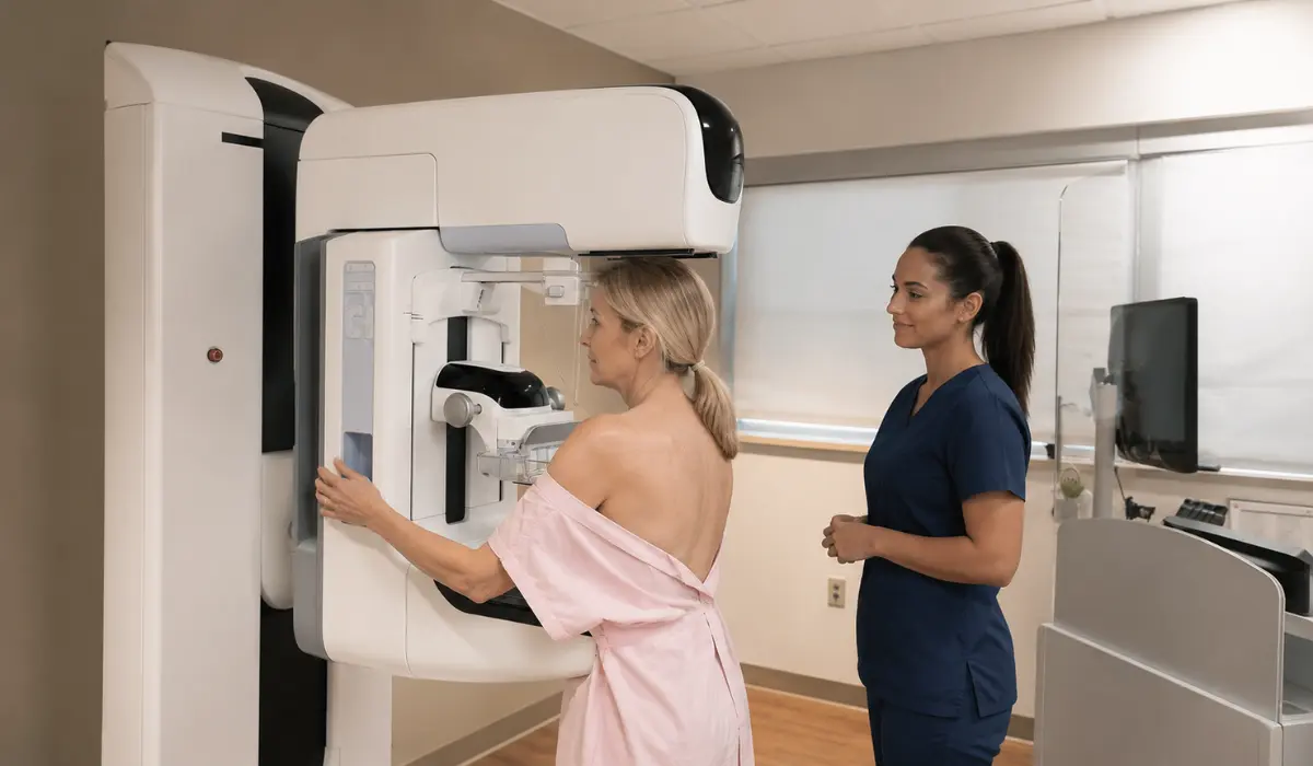 how long does a mammogram take