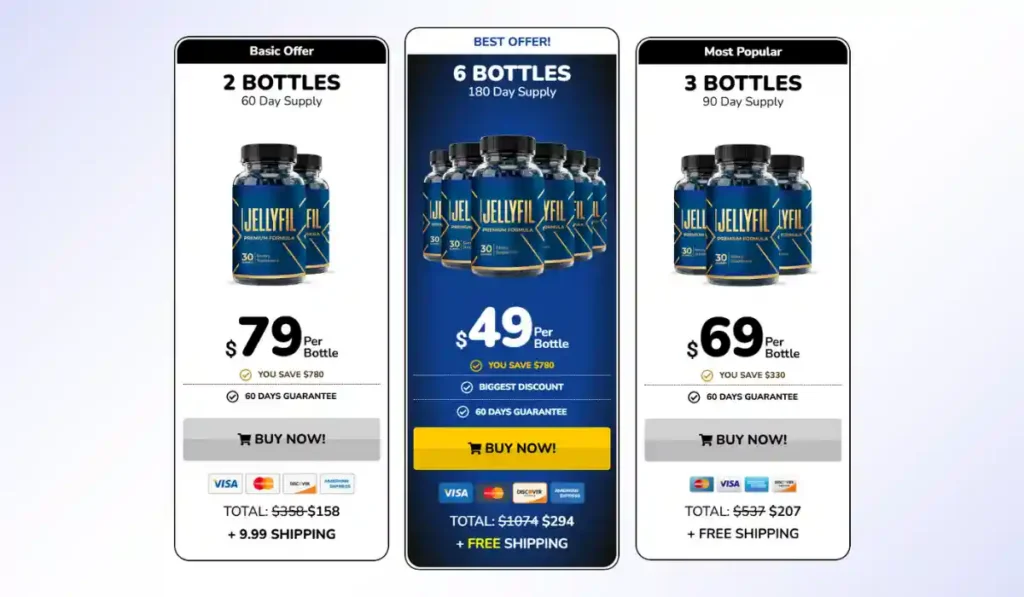 JellyFil Price