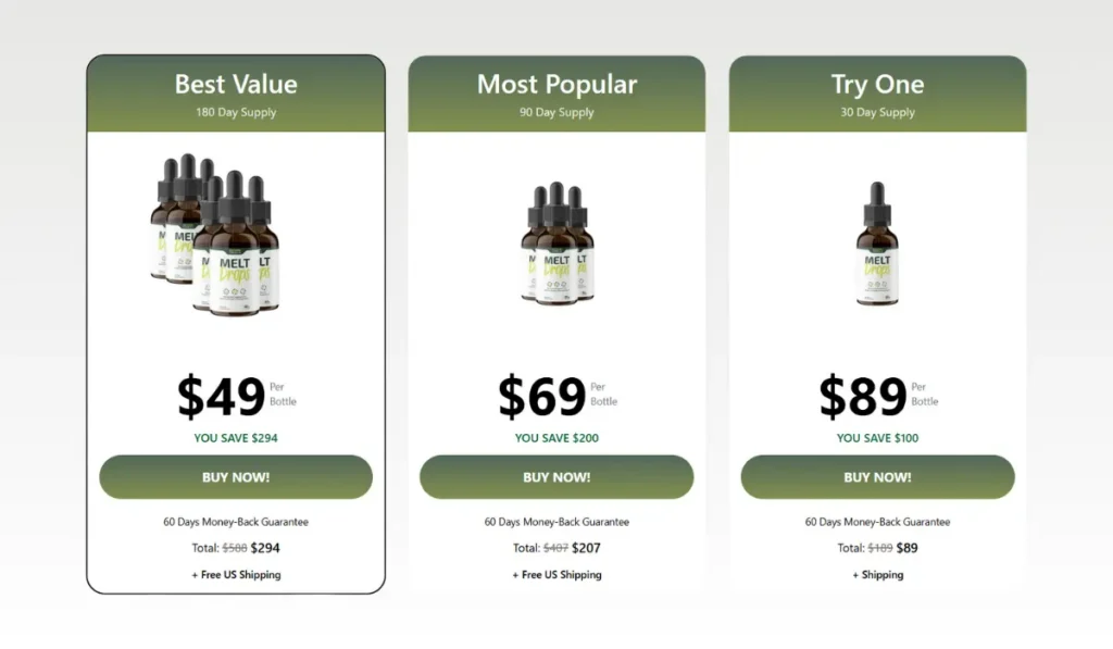 MeltDrops Price