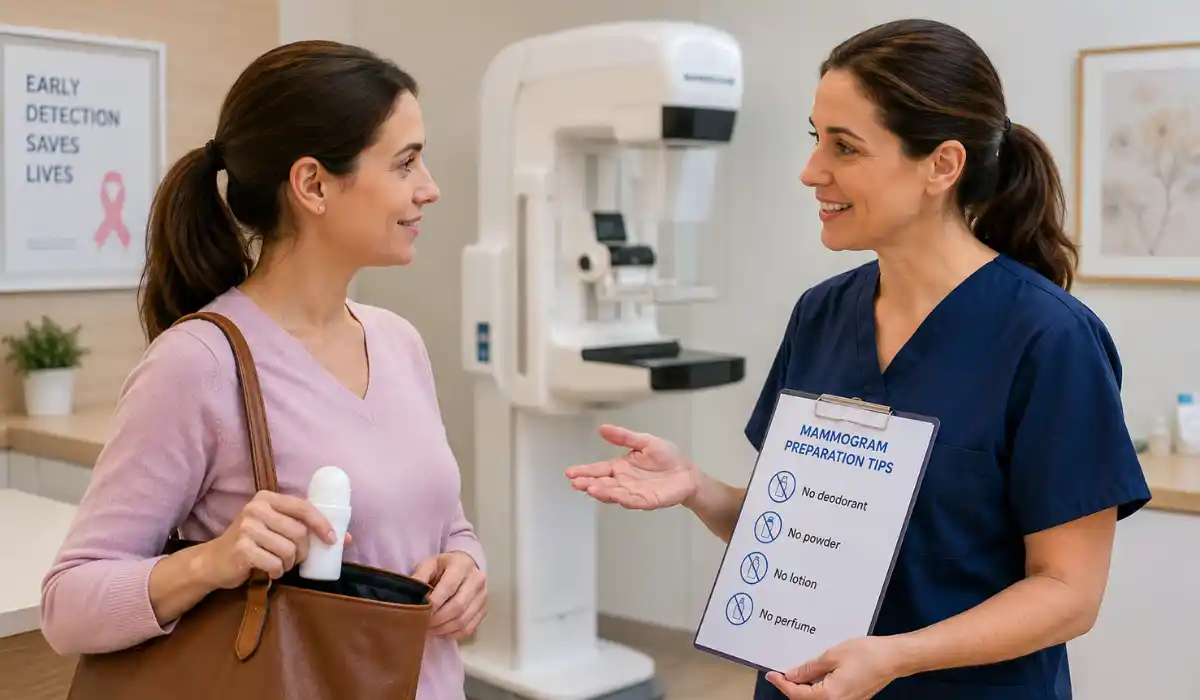 Can You Wear Deodorant for a Mammogram?